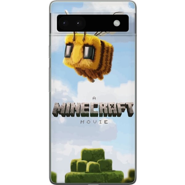 Google Pixel 6a Läpinäkyvä kuori A Minecraft Movie