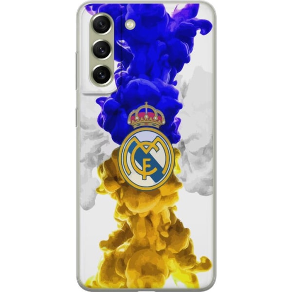 Samsung Galaxy S21 FE 5G Genomskinligt Skal Real Madrid Färge