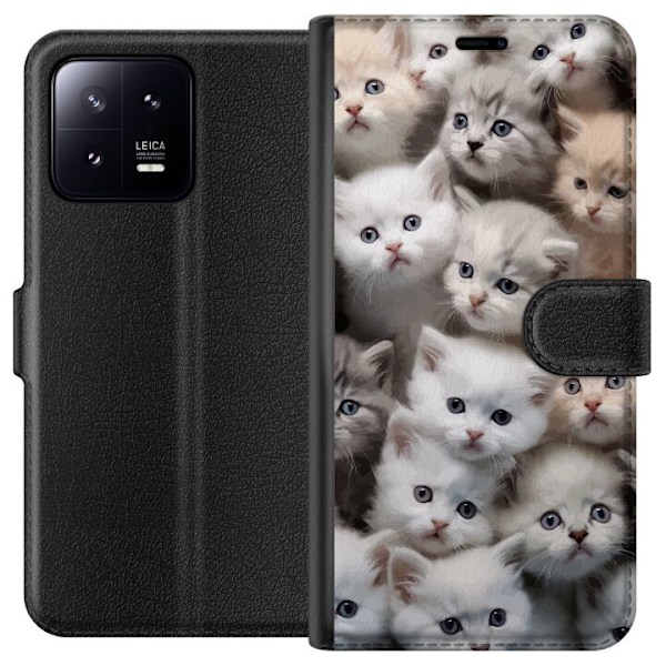 Xiaomi 13 Lommeboketui Katter