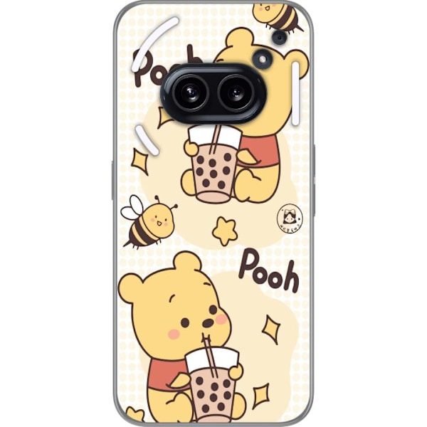 Nothing Phone (2a) Plus Läpinäkyvä kuori Nalle Pooh - klass