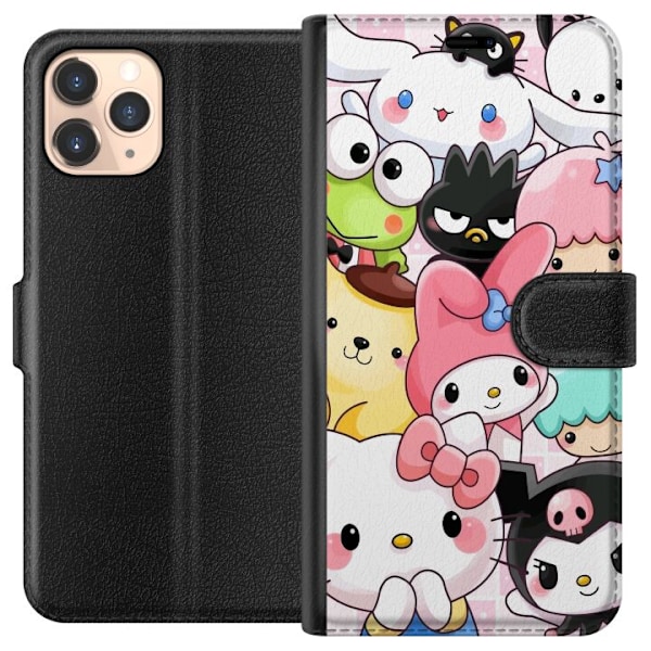 Apple iPhone 11 Pro Tegnebogsetui Kawaii Sanrio Crew