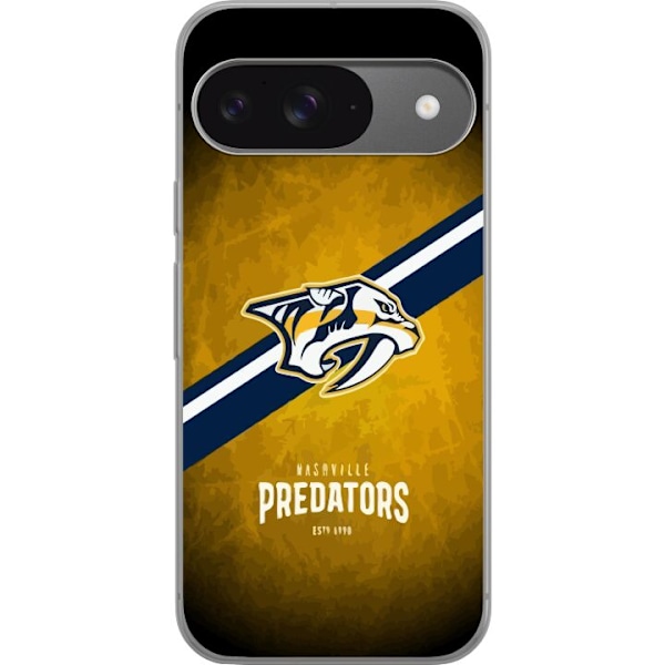 Google Pixel 9 Pro Gennemsigtig cover Nashville Predators (NHL