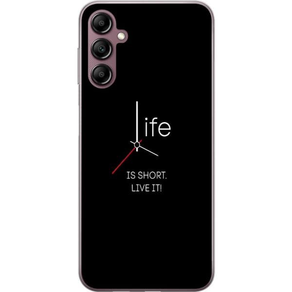 Kompatibelt Mobildeksel til Samsung Galaxy A14 5G Livet er kort