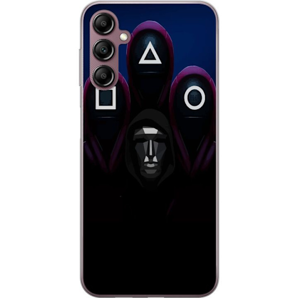 Samsung Galaxy A14 5G Läpinäkyvä kuori Squid Game Kausi 3 Uudet Ikoni Suosittu Sarja TV Motiivi Aasialainen Draama Trendikäs Graafinen Suunnittelu