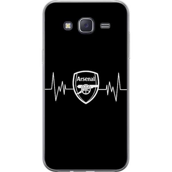 Samsung Galaxy J5 Genomskinligt Skal Arsenal