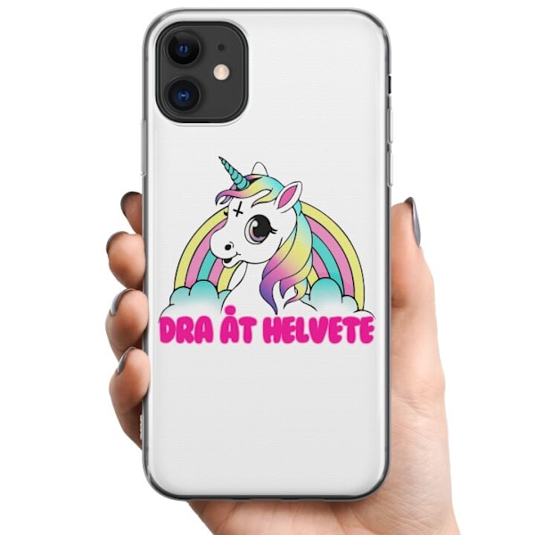 Apple iPhone 11 TPU Mobilcover Unicorn