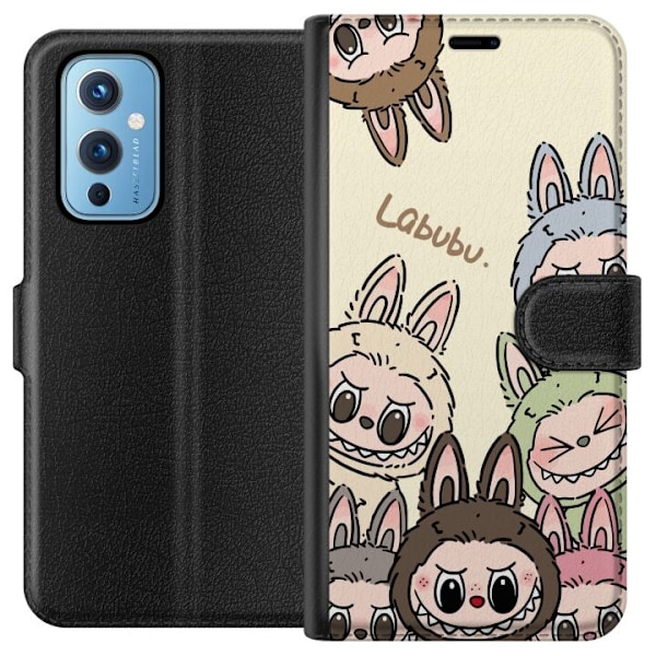 OnePlus 9 Plånboksfodral Labubu Pastel Collection