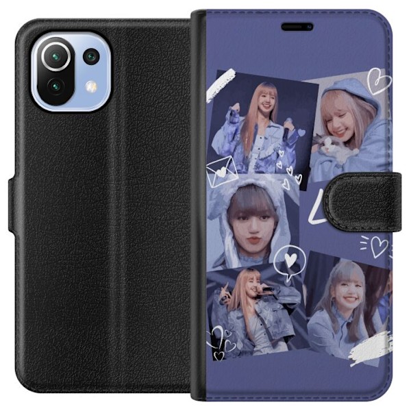 Xiaomi Mi 11 Lite Lompakkokotelo Lisa Blackpink – Aesthetic