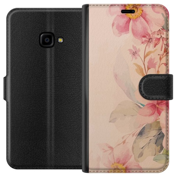 Samsung Galaxy Xcover 4 Lommeboketui Fargerike Blomster