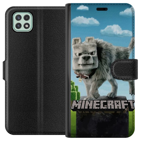Samsung Galaxy A22 5G Lompakkokotelo A Minecraft Movie