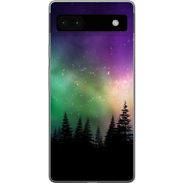 Google Pixel 6a Gjennomsiktig deksel Nordlyset