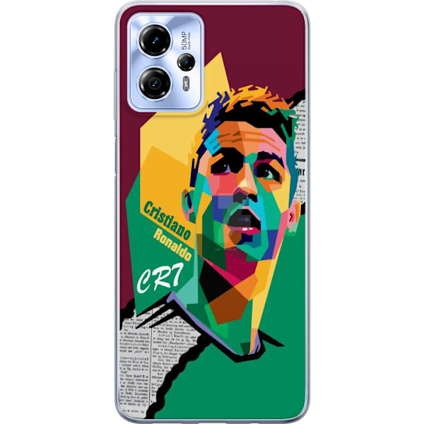 Motorola Moto G13 Läpinäkyvä kuori Ronaldo