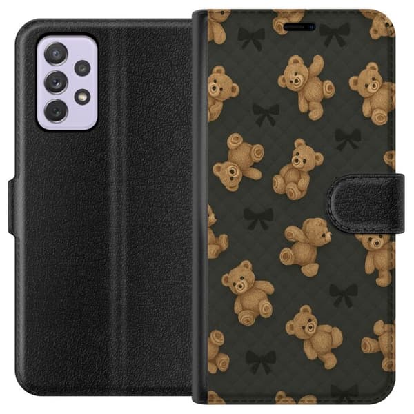 Kompatibelt Plånboksfodral till Samsung Galaxy A52s 5G Teddy Hugs