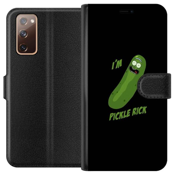 Kompatibelt Plånboksfodral till Samsung Galaxy S20 FE I'm Pickle Rick