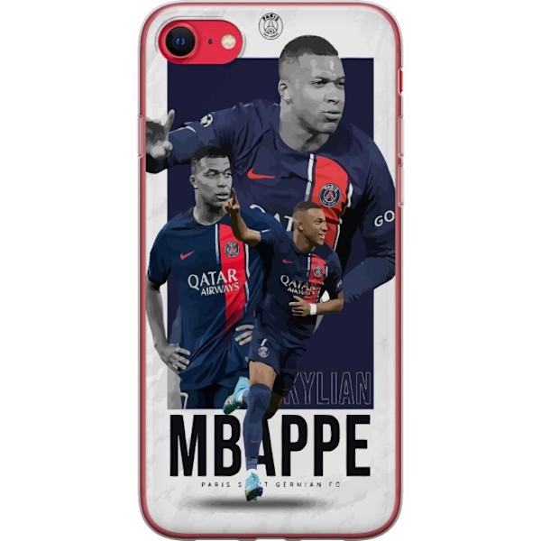 Apple iPhone SE (2022) Gennemsigtig cover Kylian Mbappé