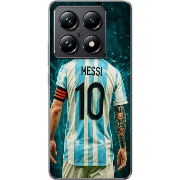 Xiaomi 14T Genomskinligt Skal Messi