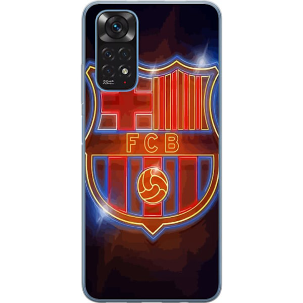 Xiaomi Redmi Note 11 Gjennomsiktig deksel FC Barcelona