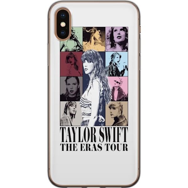 Apple iPhone XS Läpinäkyvä kuori Taylor Swift