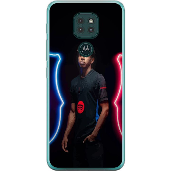 Motorola Moto G9 Play Läpinäkyvä kuori Yamal Jalkapallo FC Barcelona Nuori Lahjakkuus Pelaaja Jalkapallotähti Espanja La Liga Suosittu Motiivi