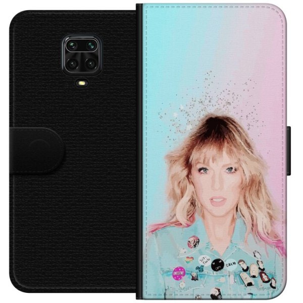 Xiaomi Redmi Note 9 Pro Lommeboketui Taylor Swift Poesi