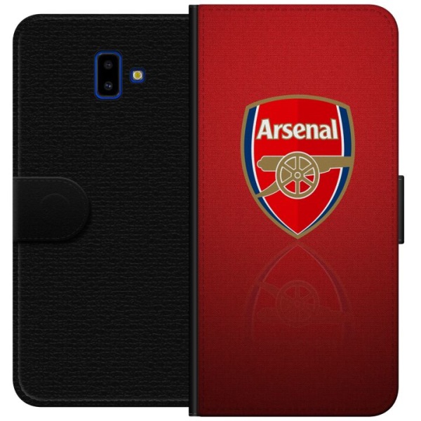 Samsung Galaxy J6+ Lompakkokotelo Arsenal