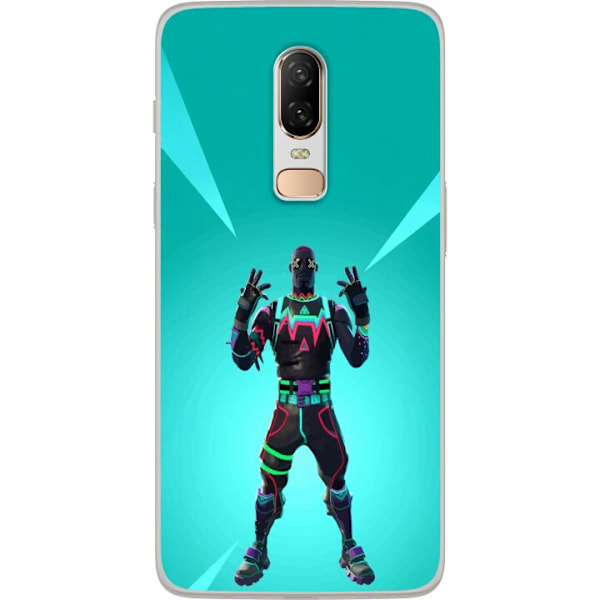 OnePlus 6 Genomskinligt Skal black knight fortnite