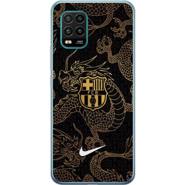 Xiaomi Mi 10 Lite 5G Gennemsigtig cover FC Barcelona