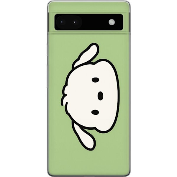 Google Pixel 6a Läpinäkyvä kuori Snoopy Flip