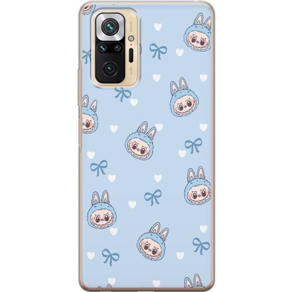 Xiaomi Redmi Note 10 Pro Gennemsigtig cover Labubu Ildånd
