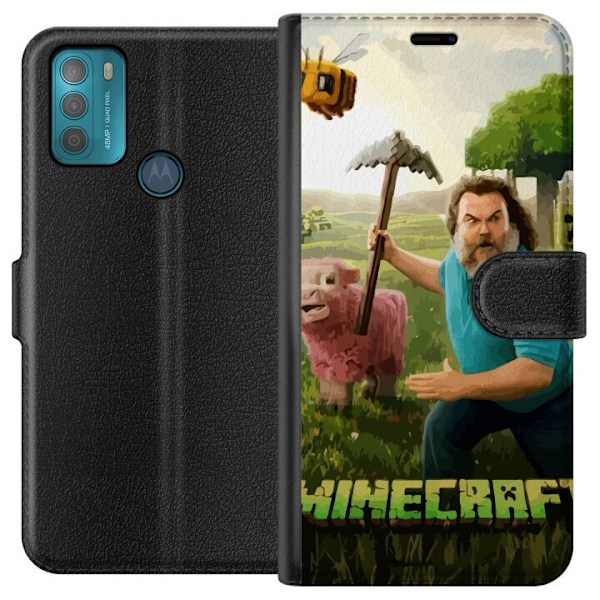 Motorola Moto G50 Tegnebogsetui A Minecraft Movie
