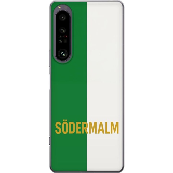 Sony Xperia 1 IV Läpinäkyvä kuori Södermalm - jalkapallo