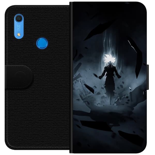 Kompatibelt Plånboksfodral till Huawei Y6s (2019) Shadow Warrior svart