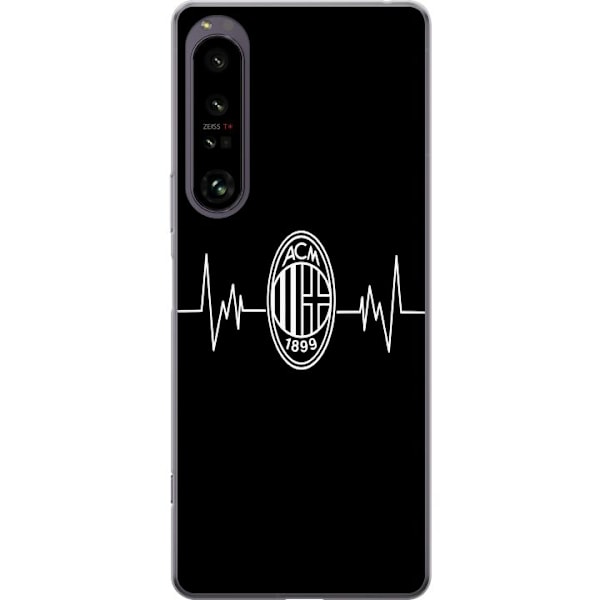 Sony Xperia 1 IV Läpinäkyvä kuori AC Milan