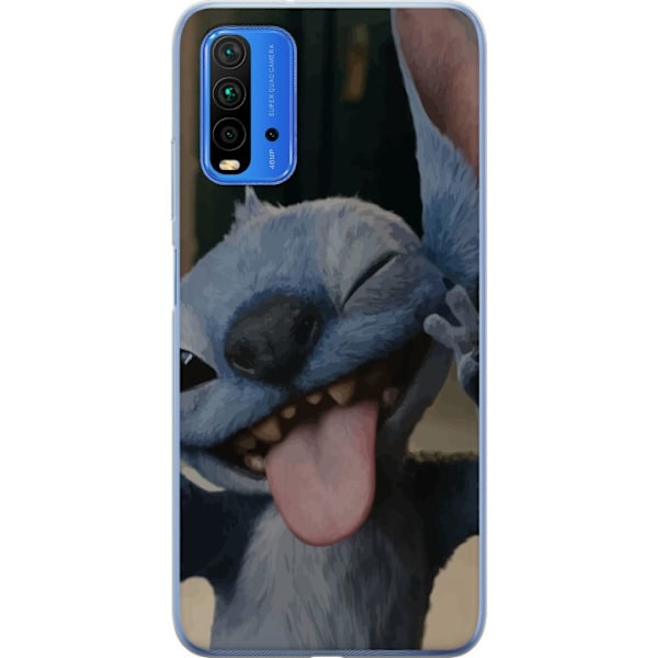 Xiaomi Redmi Note 9 4G Gennemsigtig cover Stitch Sød Alien -