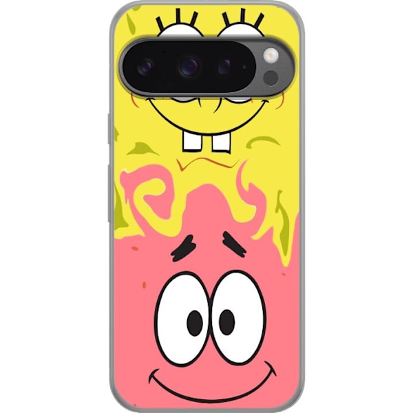 Google Pixel 9 Pro XL Gennemsigtig cover SvampeBob og Patrick