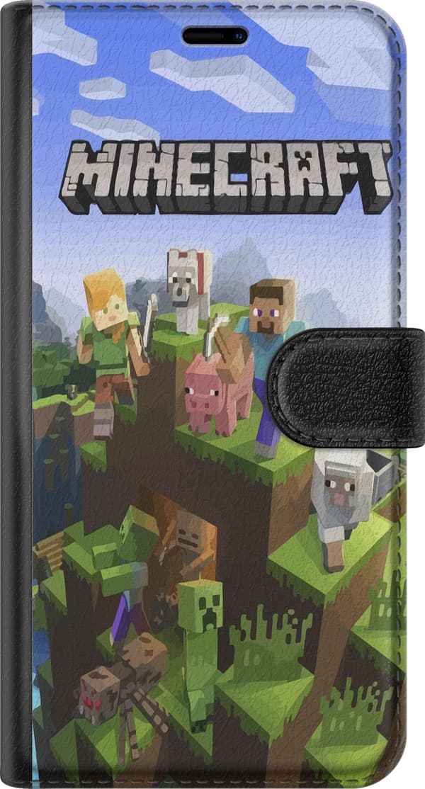 Yhteensopiva Lompakkokotelo Motorola Moto E14 Minecraft