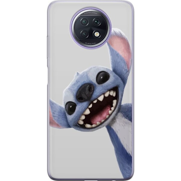 Xiaomi Redmi Note 9T Läpinäkyvä kuori Stitch liikkeessä -