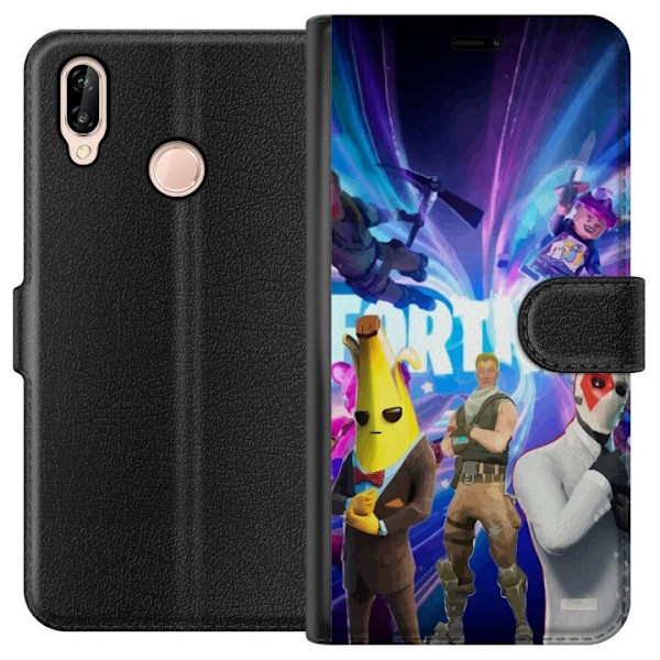 Huawei P20 lite Tegnebogsetui Fortnite