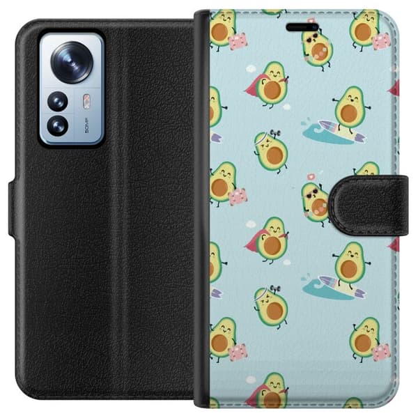 Kompatibelt Plånboksfodral till Xiaomi 12 Pro Avocado