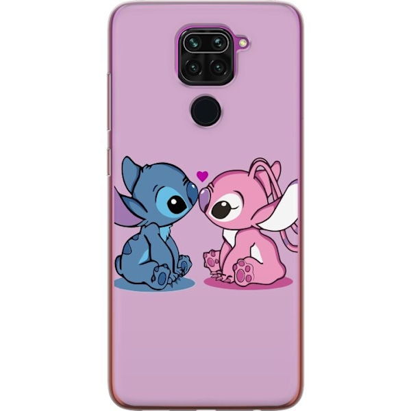 Xiaomi Redmi Note 9 Genomskinligt Skal lilo & stitch 2025