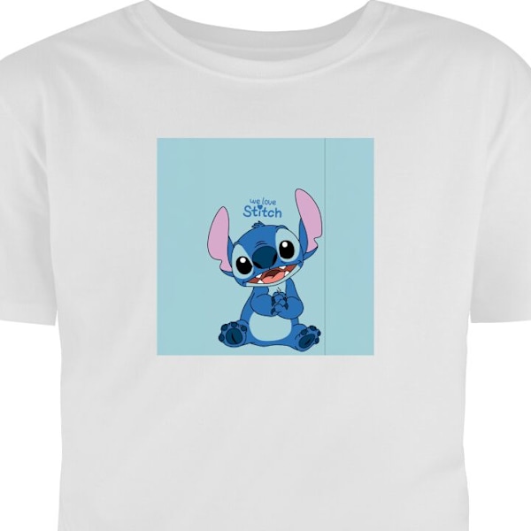 Børne T-shirt | Behagelig T-shirt til Børn Sy hvid 2-3 År