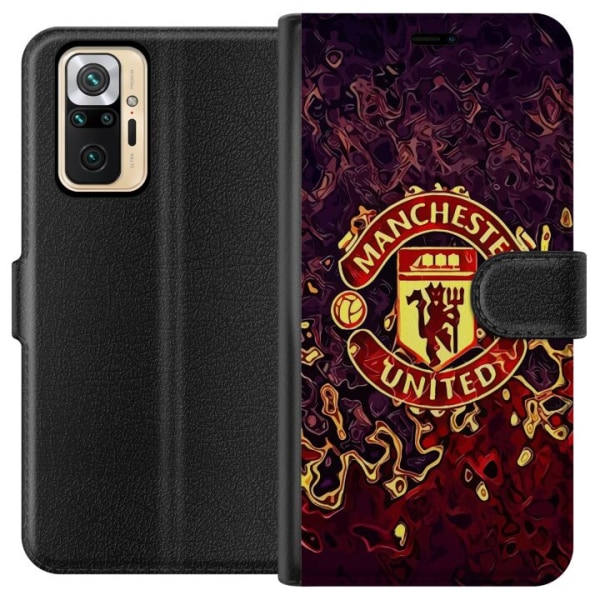 Xiaomi Redmi Note 10 Pro Plånboksfodral Manchester United