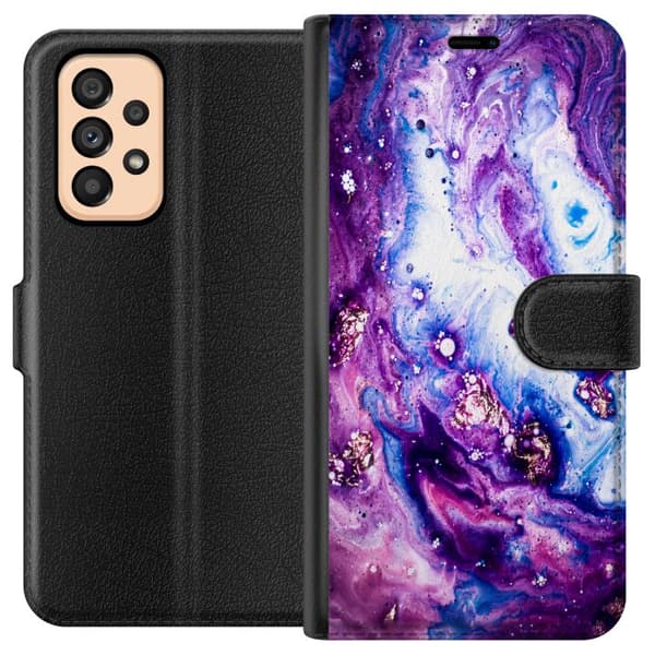 Kompatibelt Plånboksfodral till Samsung Galaxy A53 5G Lila