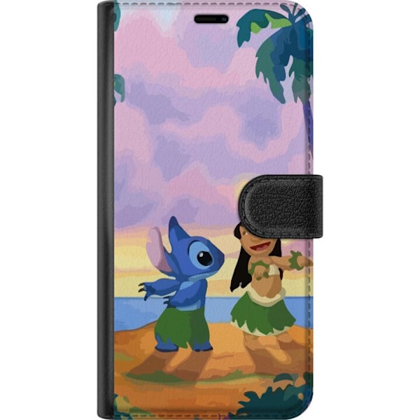 Apple iPhone 16e Lompakkokotelo Lilo ja Stitch