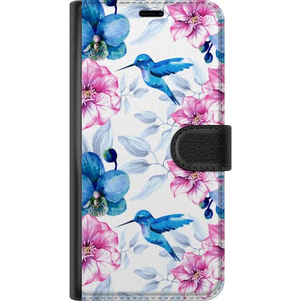 Kompatibelt Plånboksfodral till Samsung Galaxy A40 Hummingbird