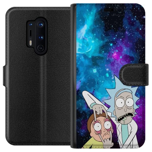Yhteensopiva Lompakkokotelo OnePlus 8 Pro Rick ja Morty