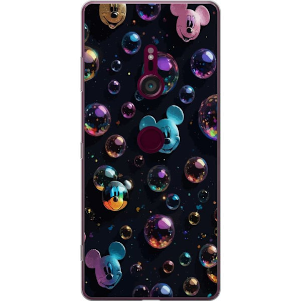 Sony Xperia XZ3 Läpinäkyvä kuori  Mikki Hiiri Disney Kuplat Suunnittelu Hauska Motiivi Suosittu Disney-hahmo Piirrossarja Lasten Klassikko