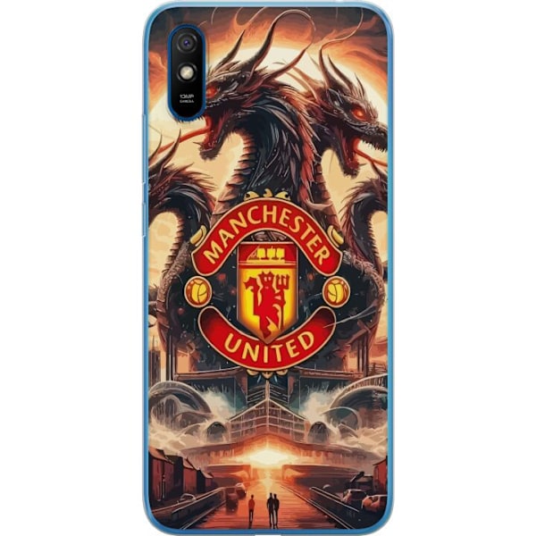 Xiaomi Redmi 9A Gennemsigtig cover Manchester United