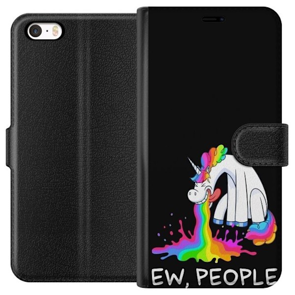 Apple iPhone 5s Plånboksfodral EW People Unicorn