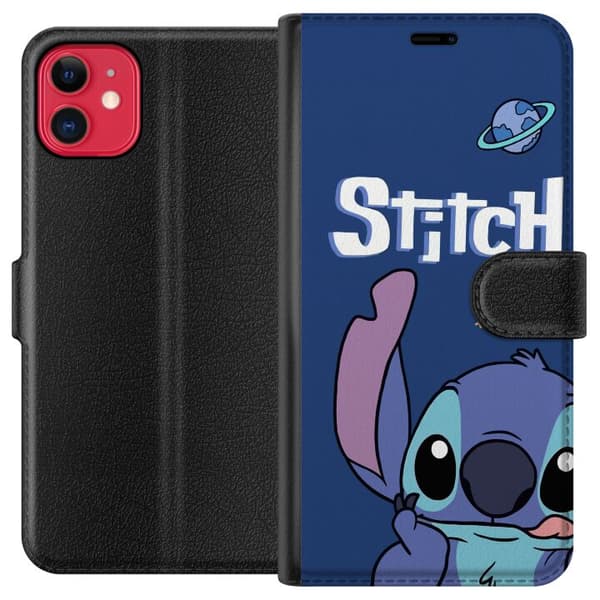 Kompatibel Tegnebogsetui til Apple iPhone 11 Stitch